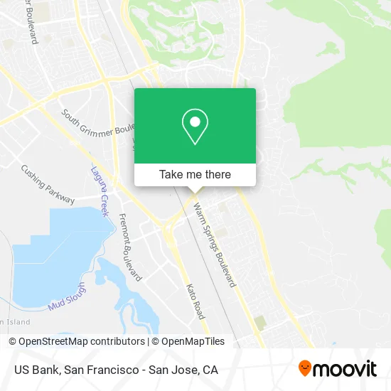 Mapa de US Bank