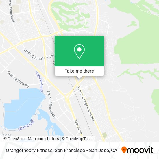 Orangetheory Fitness map