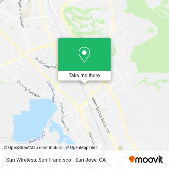 Sun Wireless map