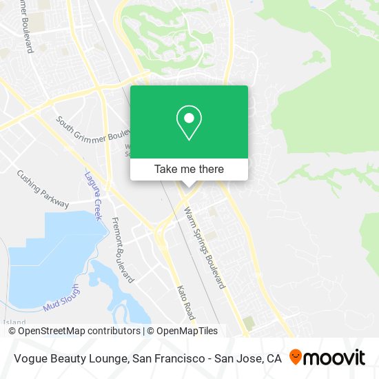 Vogue Beauty Lounge map