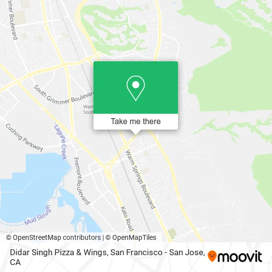 Mapa de Didar Singh Pizza & Wings