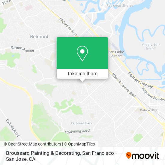 Broussard Painting & Decorating map