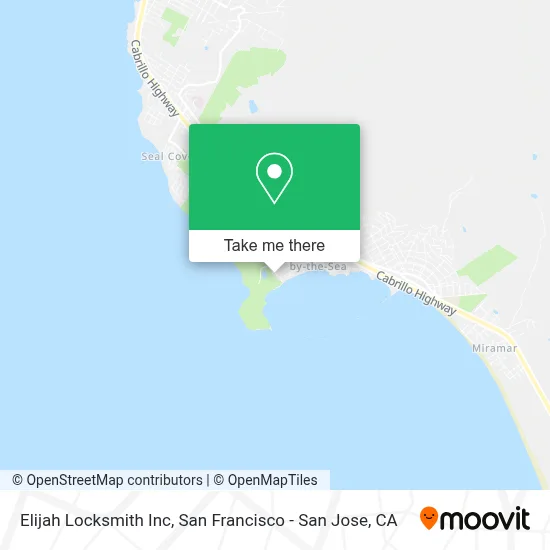 Elijah Locksmith Inc map