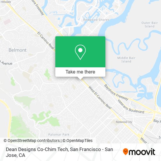 Mapa de Dean Designs Co-Chim Tech