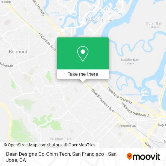 Mapa de Dean Designs Co-Chim Tech
