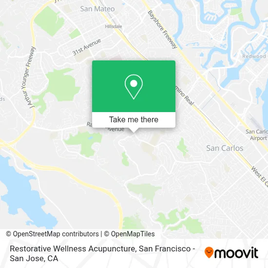 Restorative Wellness Acupuncture map