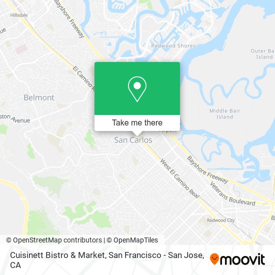 Mapa de Cuisinett Bistro & Market