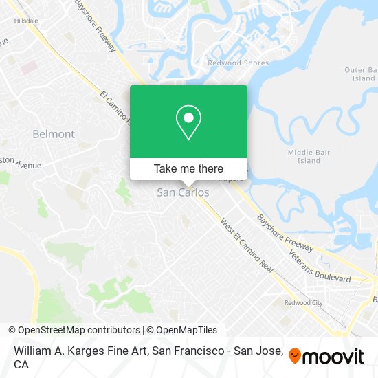 William A. Karges Fine Art map