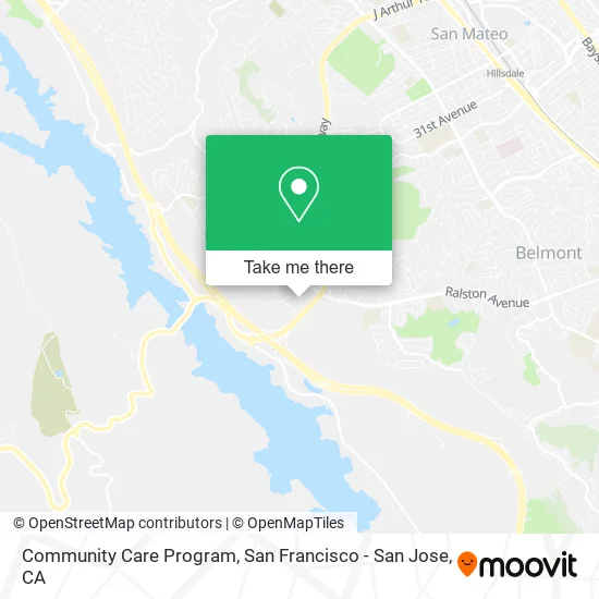Community Care Program map