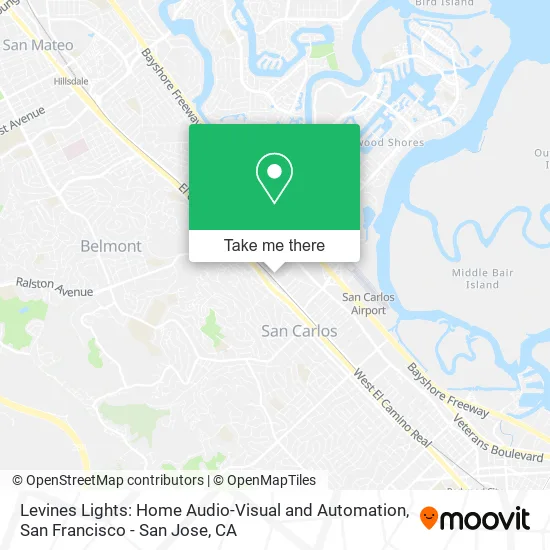 Levines Lights: Home Audio-Visual and Automation map