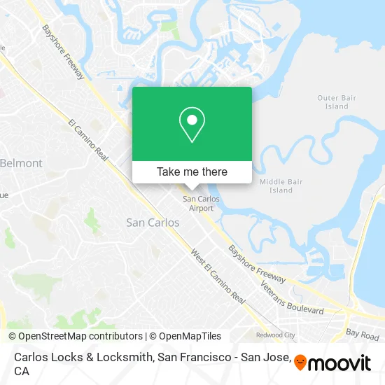 Mapa de Carlos Locks & Locksmith