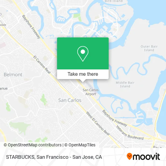 Mapa de STARBUCKS