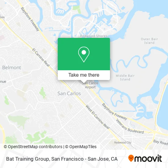Mapa de Bat Training Group