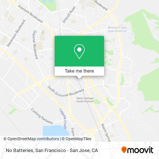 Mapa de No Batteries
