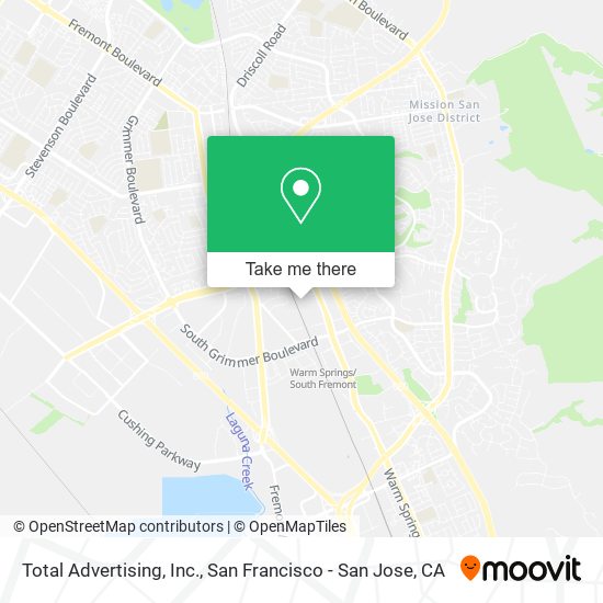 Mapa de Total Advertising, Inc.