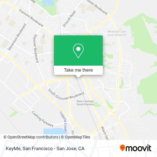 KeyMe map