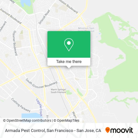 Armada Pest Control map
