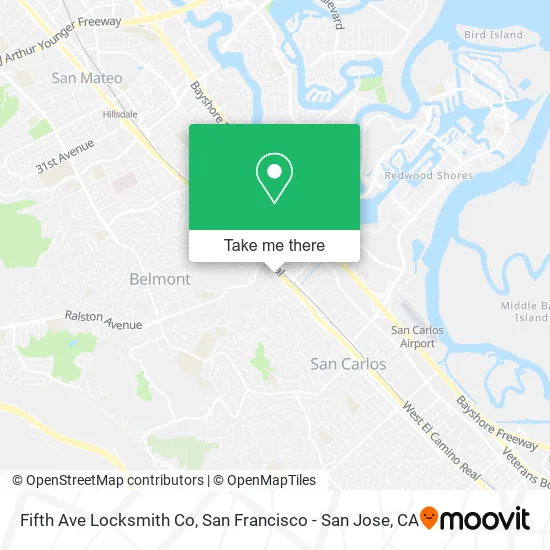 Mapa de Fifth Ave Locksmith Co