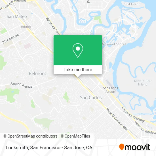 Locksmith map