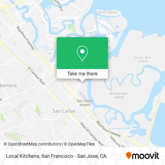 Mapa de Local Kitchens