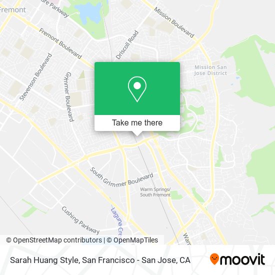 Sarah Huang Style map