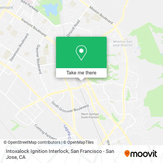 Intoxalock Ignition Interlock map