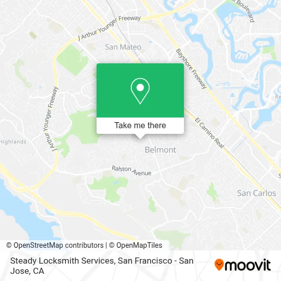 Steady Locksmith Services map