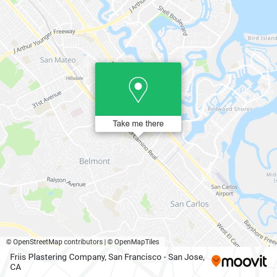 Friis Plastering Company map