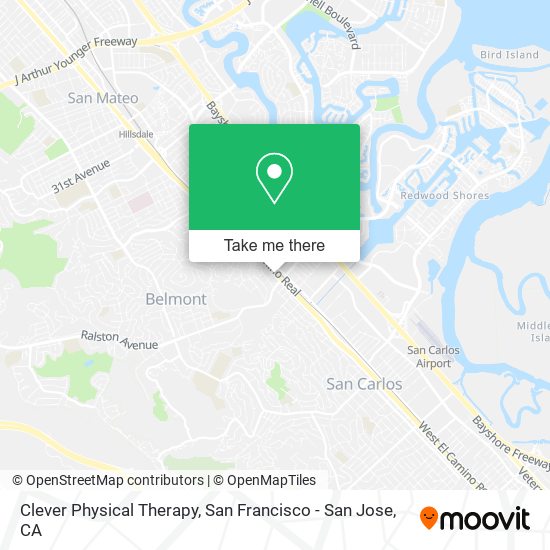Clever Physical Therapy map