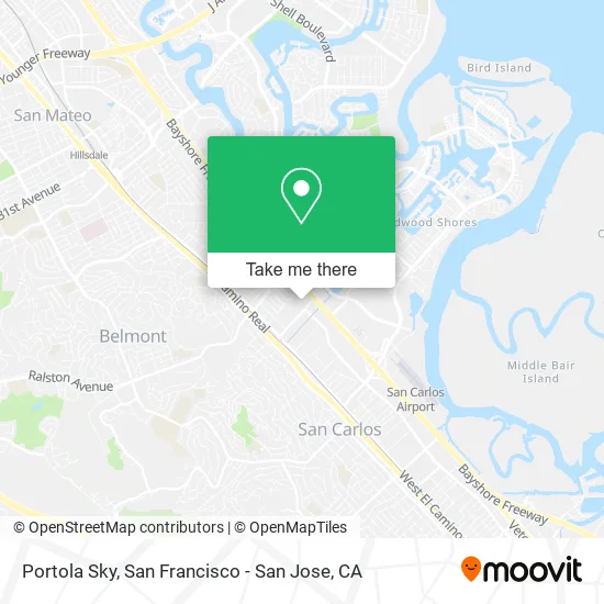 Mapa de Portola Sky