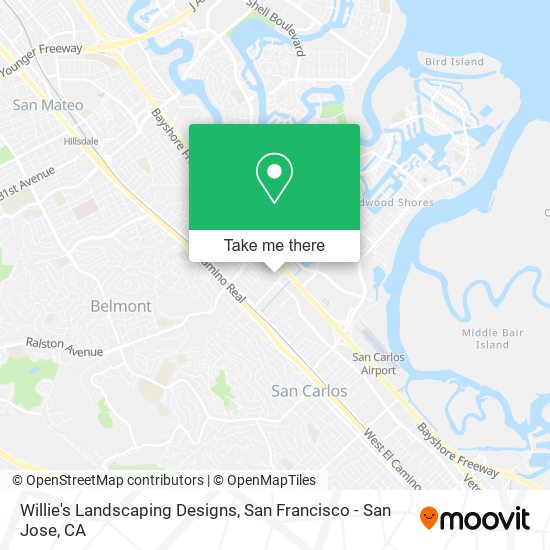 Willie's Landscaping Designs map