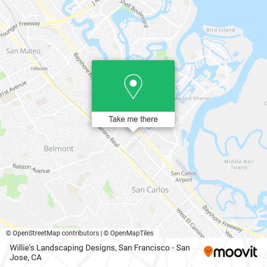 Mapa de Willie's Landscaping Designs