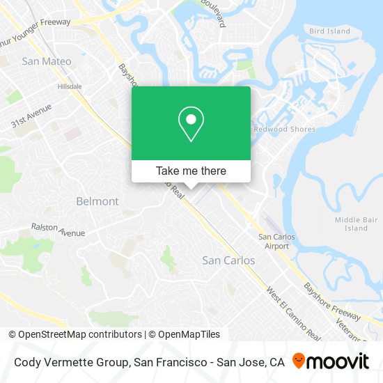 Mapa de Cody Vermette Group