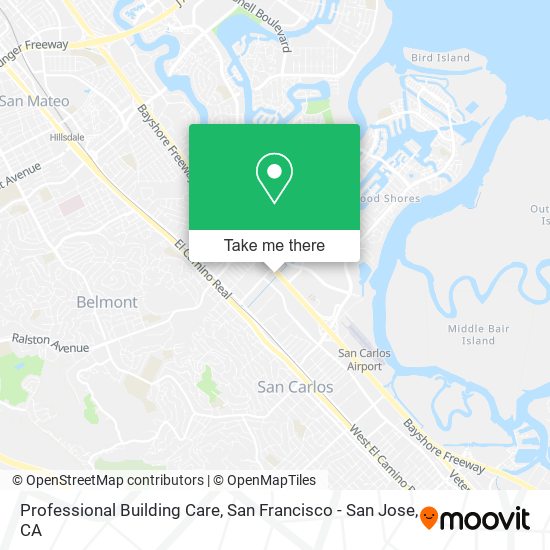Professional Building Care map