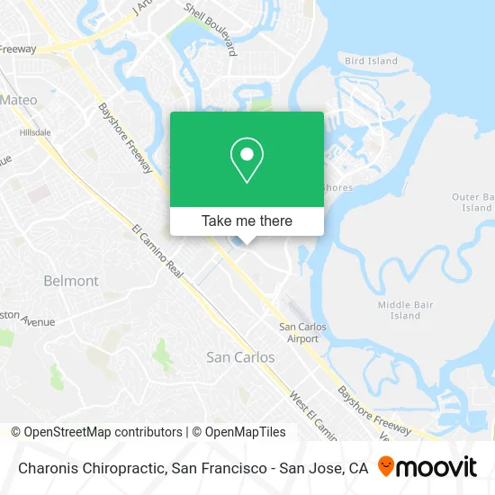 Charonis Chiropractic map