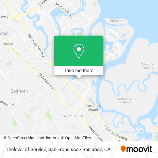Thelevel of Service map