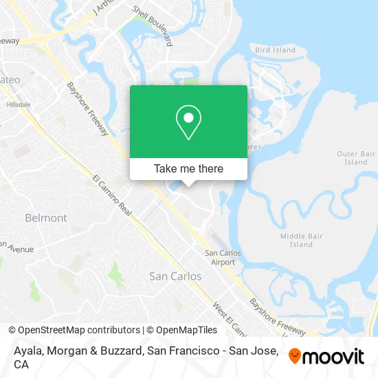 Mapa de Ayala, Morgan & Buzzard