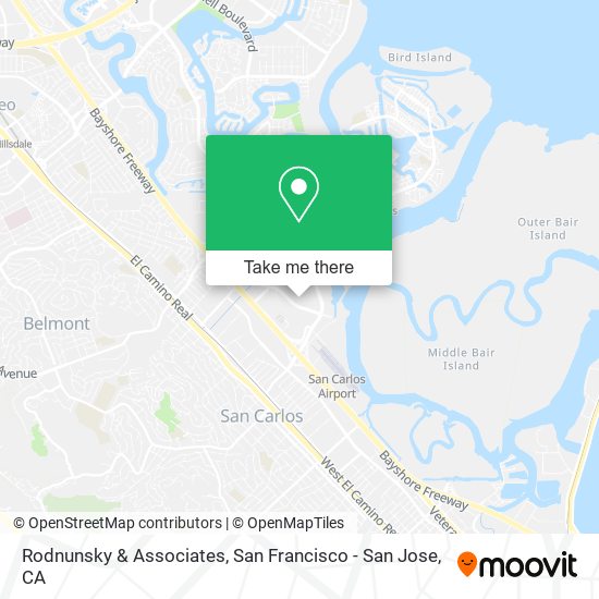Rodnunsky & Associates map