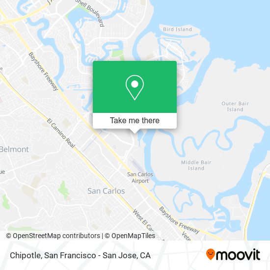 Mapa de Chipotle