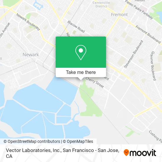 Mapa de Vector Laboratories, Inc.