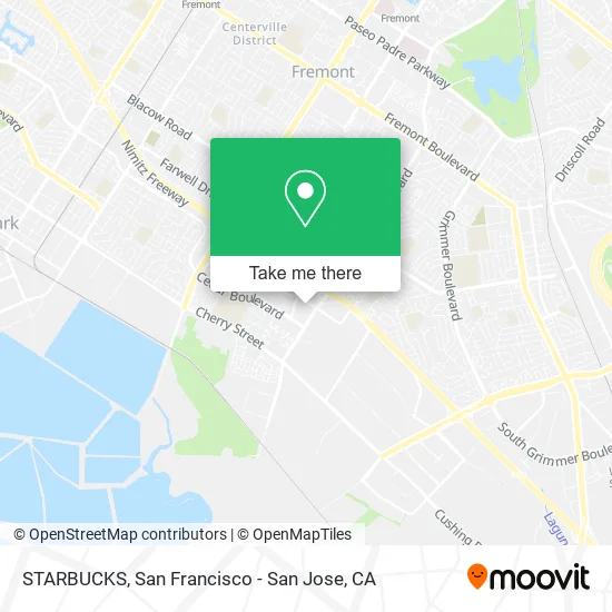 STARBUCKS map