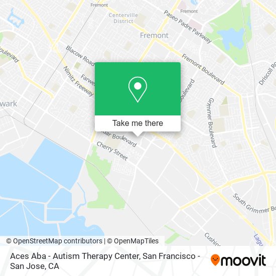 Mapa de Aces Aba - Autism Therapy Center