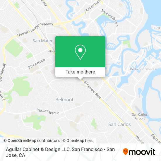 Mapa de Aguilar Cabinet & Design LLC