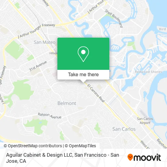 Mapa de Aguilar Cabinet & Design LLC