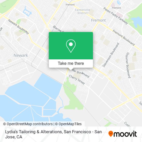 Lydia's Tailoring & Alterations map