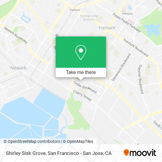 Mapa de Shirley Sisk Grove