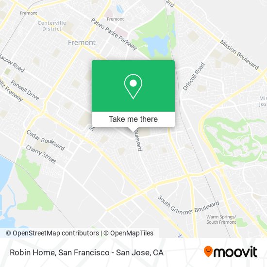 Mapa de Robin Home
