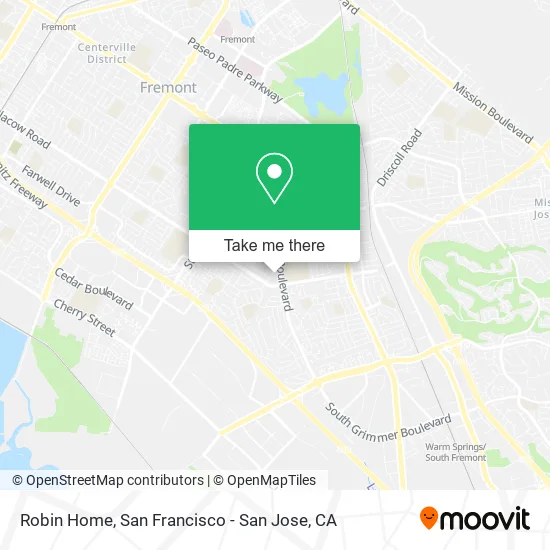 Mapa de Robin Home
