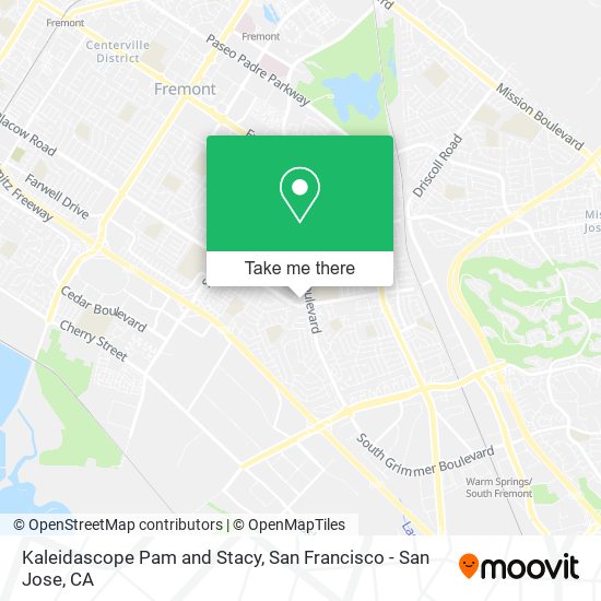 Kaleidascope Pam and Stacy map