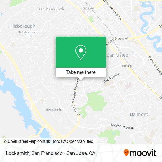 Locksmith map